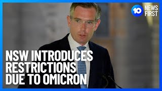 NSW COVID-19 Omicron Restrictions Introduced | 10 News First