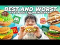 Best to worst fast food franchise in japan  my honest review