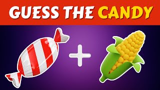40 Guess the Candy by Emoji Challenge! 🍬 🍭 🍫🍬 🍭 🍫