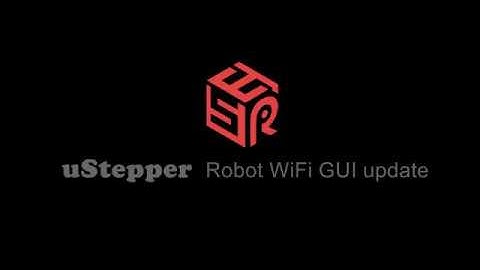 uStepper Robot WiFi hosted GUI updating