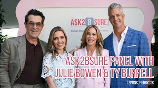 Hosting Ask2BSure Panel with Julie Bowen & Ty Burrell #SponsoredbyGSK