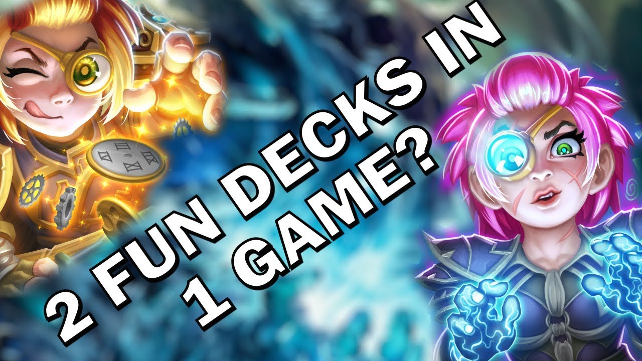 When 2 Fun Decks Face Each Other in Hearthstone - YouTube