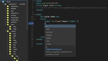 CREATING MY FIRST EVER LOGIN FORM USING DREAMWEAVER