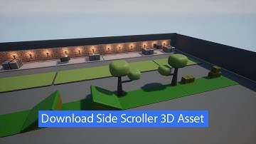 UE5: Side Scroller Game 3D Asset