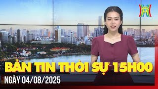 Thời Sự Hà Nội 15H Ngày 04082025 Việt Nam Không Thể Đứng Ngoài Cuộc Về Công Nghiệp Bán Dẫn,...