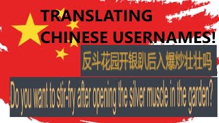 War Thunder: Translating Chinese usernames!