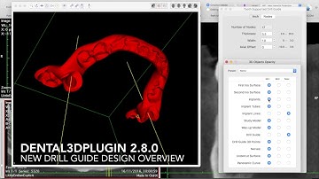 Dental3DPlugin 2.8.0 - New Drill Guide Design Overview