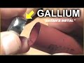 GALLIUM -  What happens if you shoot it out of a gun?