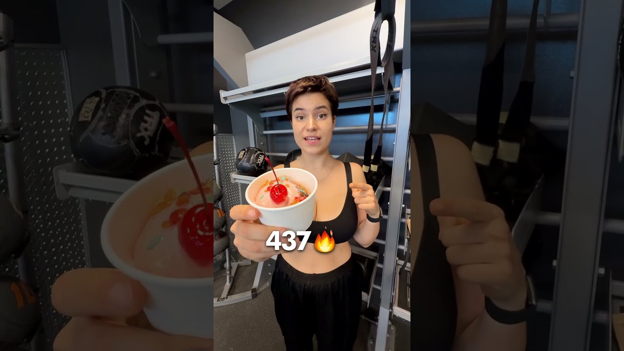 How long does it take to burn the calories from an ice cream ?