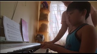 AARON'S PIANO LESSON WITH MOMMY PART 3 | Bebekoys Corner
