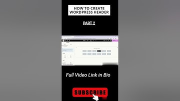 Learn How to Design WordPress Header Using Elementor | Digital Rafi