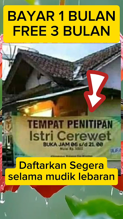 Tempat Penitipan Istri Cerewet #funny #videoshort