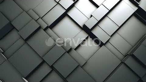 Abstract Background of Moving Metal Blocks | Motion Graphics - Envato elements
