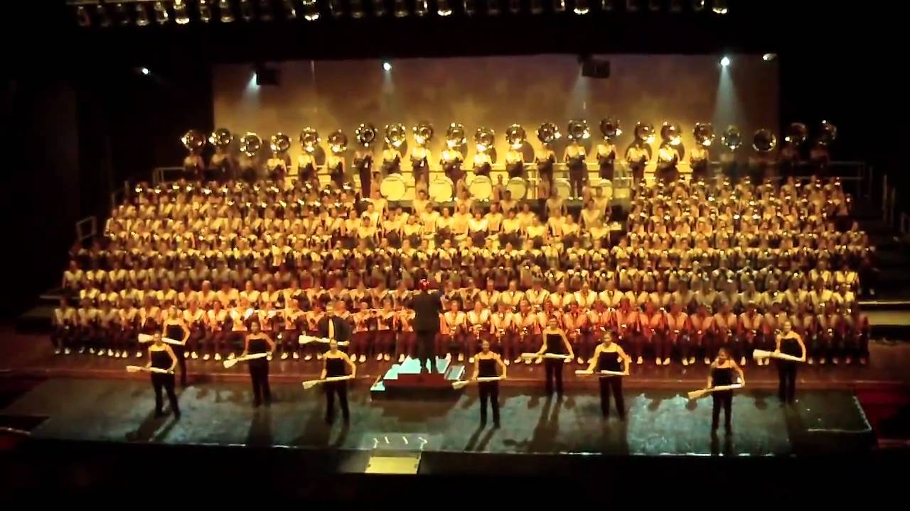 U of MN Indoor Marching Band Concert - Theme from Stripes - YouTube