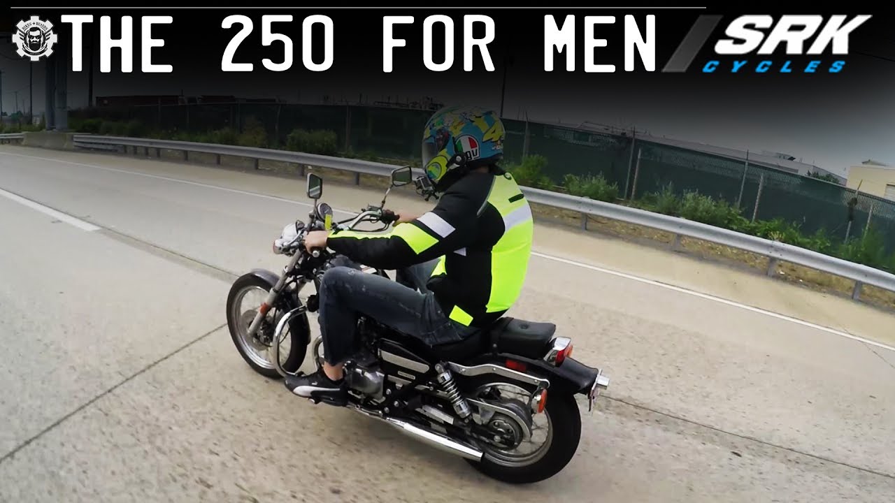 Is the Honda 250 Rebel Big Enough for a Man? (Highway) - YouTube