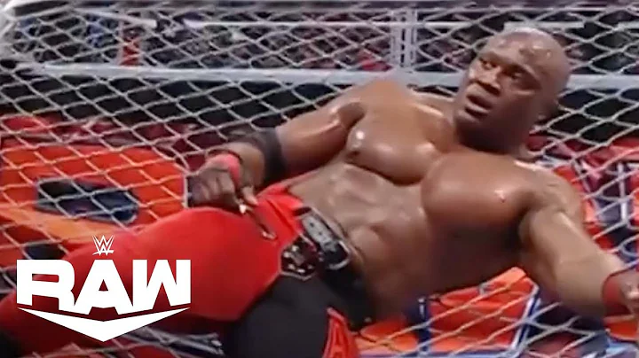 Lashley is THROWN THROUGH THE CAGE... and Wins | W...