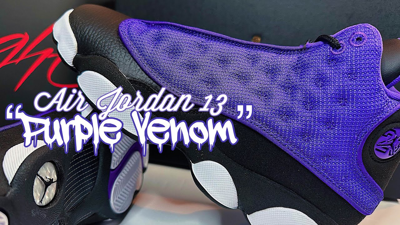 Air Jordan 13 Retro GS 'Purple Venom' 5