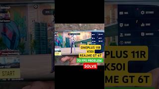 ⚡Realme gt 6t 70 Fps problem fix Any device Working | Realme gt 6t fps problem fix⚡