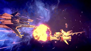Infinite Fleet WIP Trailer 2 Sneak Peak - Barrel Rolls and Explosions
