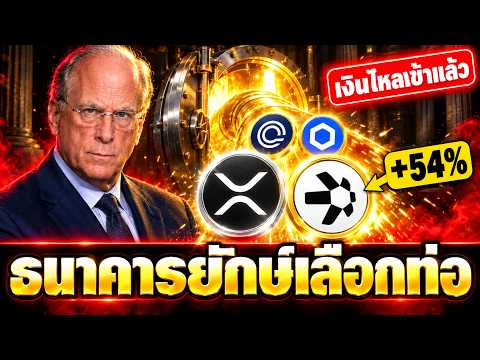 🔥 เหรียญสายธนาคาร XRP QNT ONDO LINK ขึ้นแรงกว่าบิตคอยน์ 2 ถึง 6 เท่า ⚠️