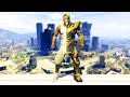 قوة الحب الخارقة فرانكلن يتحول إلى وحش في جي تي أي 5 | GTA V Franklin Transform Into Thanos