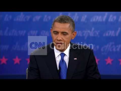 DEBATE:OBAMA "80S CALLED, WANT POLICY BACK"