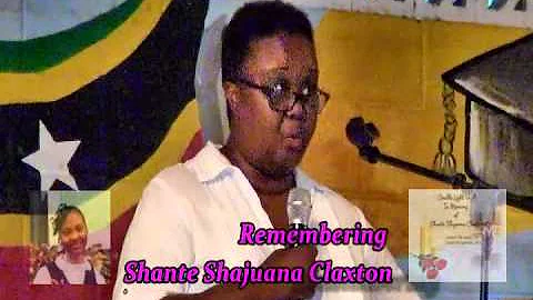 REMEMBERING SHANTE CLAXTON