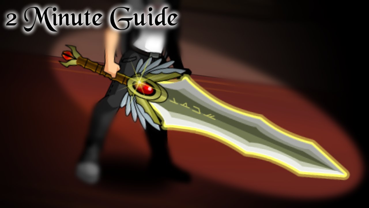 2 Minute Guide How to get the Blade of Awe AQWorlds YouTube