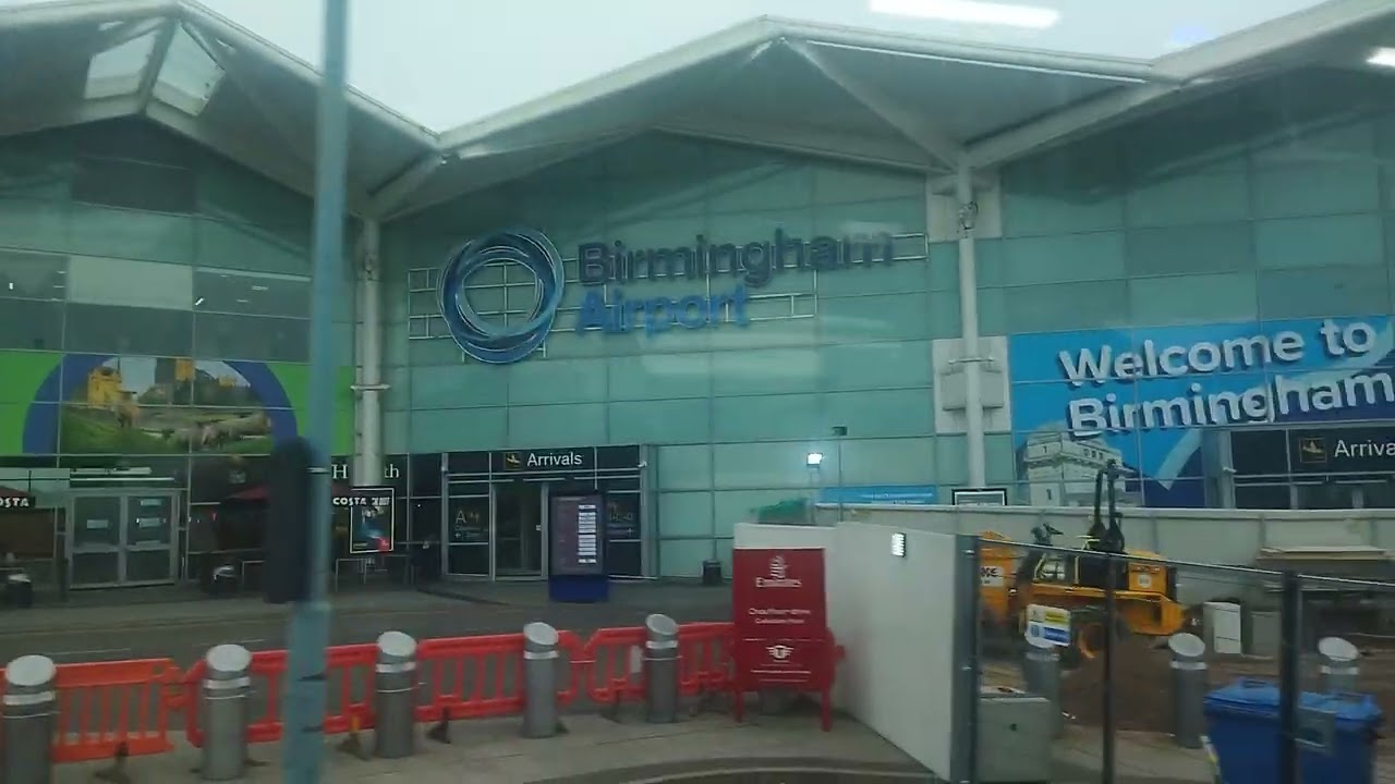 Birmingham Airport to Hartlepool Middleborough by bus