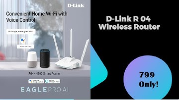 D-Link R 04 300 Mbps Wireless Router# Review