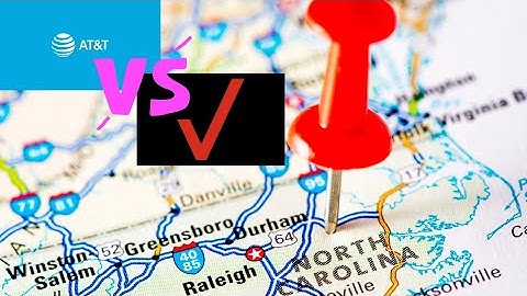 Verizon versus AT&T | Greenville, NC | Cellular Network Testing At the Greenville Mall