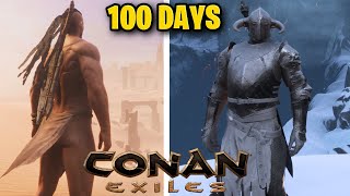 I Played 100 Days Of Conan Exiles...