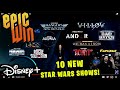 Disney announces 10 New Star Wars Shows! - Angry Reaction!