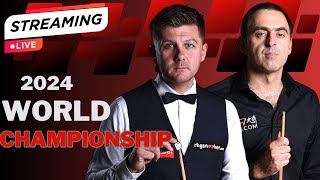 LIVE🎱: Ronnie O'Sullivan vs Ryan Day Cazoo World Championship Snooker 2024 | score today update