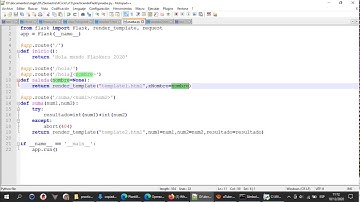 Flask + Python.  Notas sobre parámetros de templates en renderizado