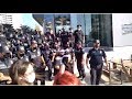 POLİSLƏ QARŞIDURMA: "BAŞINA OYUN AÇACAM"-Polis Aksiya iştirakçılarını HƏBS EDİR