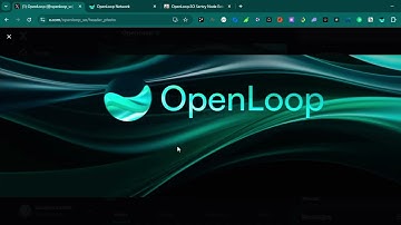 Open loop, a new DePin project. Simplest to mine in