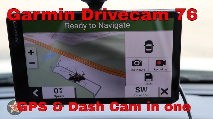 Garmin DriveCam 76 User Interface Walkthrough I Navigation - YouTube