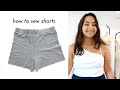 HOW TO SEW SHORTS | with pattern link