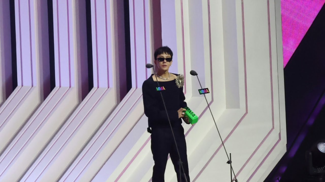 [4K] 2025MMA G-Dragon 시상 +가수대기석 모음