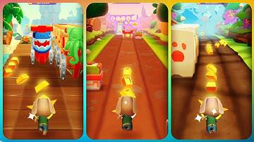 Talking Tom Time Rush | All Levels Gameplay Walkthrough | Part 5 (Android & iOS)