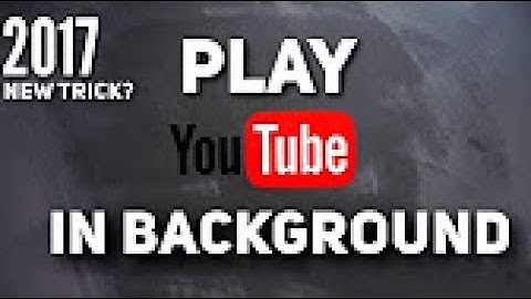 Play YouTube Videos In The Background iOS 9 (NO JAILBREAK) iPhone, iPad, iPod✔