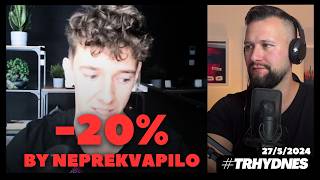 Nikoho By Neprekvapilo, Ak By Trh padol o 20% ❌| Hosť: Marek Nemky #TRHYDNES