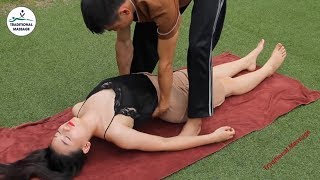 Best Thai Massage Techniques Compilation - Stretching Body & Relaxing Music