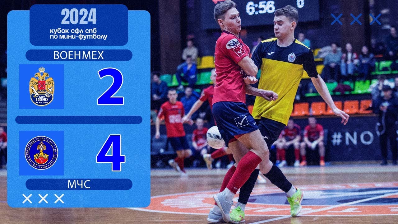 ВОЕНМЕХ - СПб УГПС МЧС РФ). Лучшие моменты матча - YouTube