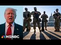 ‘Intimidation tactic’: Trump’s ‘Authoritarian playbook’ exposed as seizes control of DC police