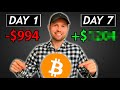 I Tried Day Trading Bitcoin for a Week | Beginner Crypto