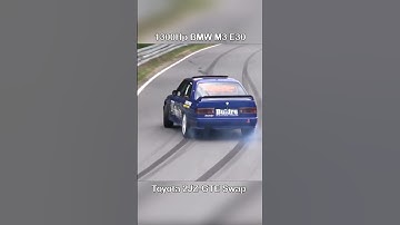 Brutal 1300+Hp BMW M3 E30 w/ Toyota 2JZ Turbo Power 🔥