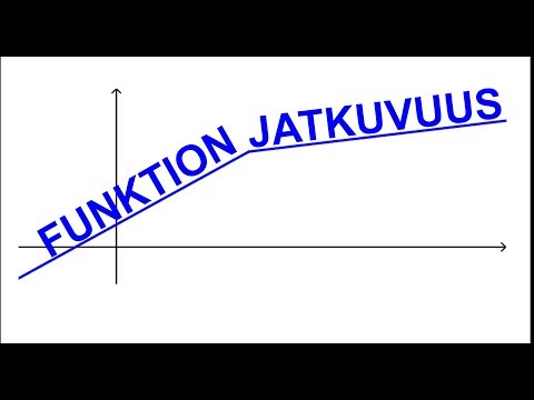 Video: Kuinka määrität, onko funktio jatkuva?