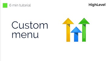 How To Add A Navigation Menu To Any Funnel or Website | GoHighLevel Tutorial